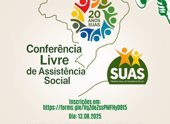 Vem aí a 1ª Conferência Livre de Assistência Social – Região Norte